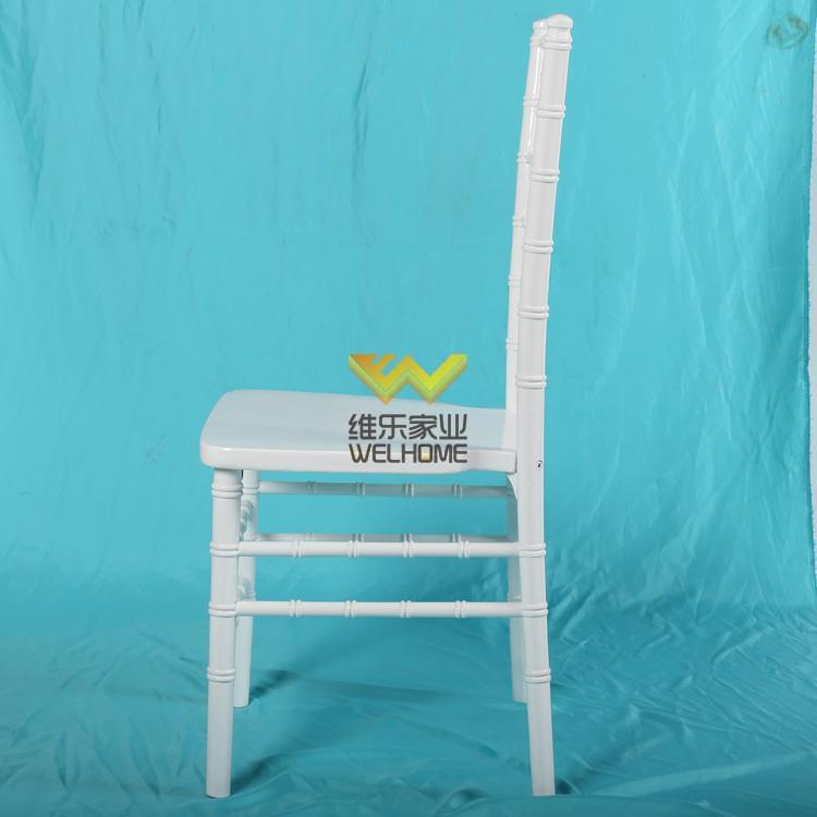 Pure White Chiavari Wedding Chair